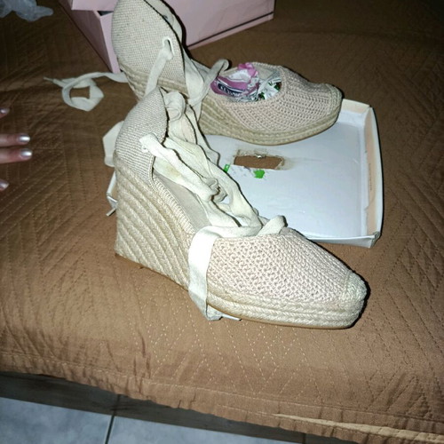 Beige Summer Platform