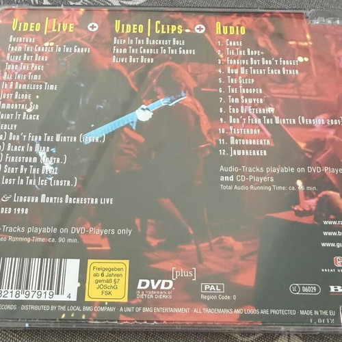 Rage & Lingua Mortis Orchestra Metal Meets Classic Live CD&DVD used
