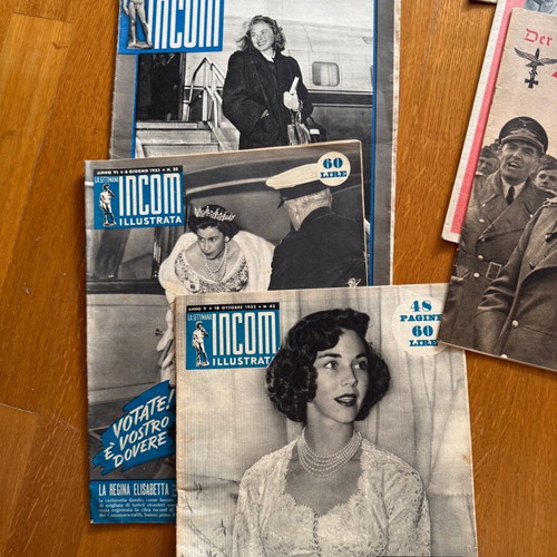 Magazines used 17 from World War II era, Italian and German