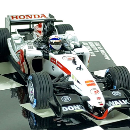 Minichamps B-A-R Honda 007 Malaysian GP 2005 1:43 scale model