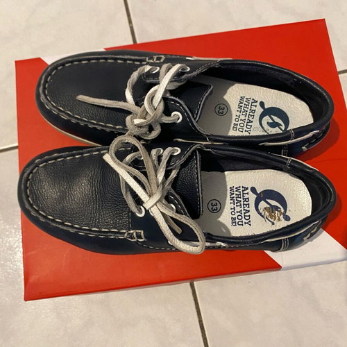 Alegria leather kids shoes blue size 33 like new