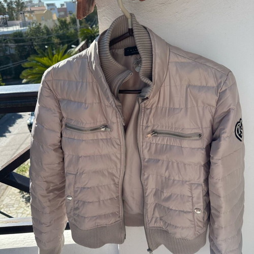 Twin-set by Simona Barbieri down jacket like new, beige, size M
