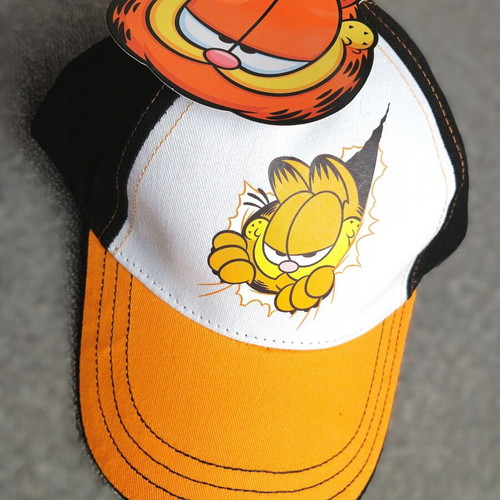 Garfield Kids Hat new, orange and black, size 56cm