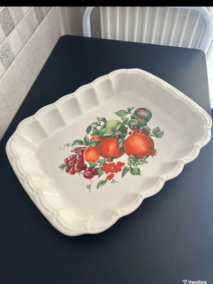 Porcelain serving platter new