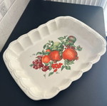 Porcelain serving platter new