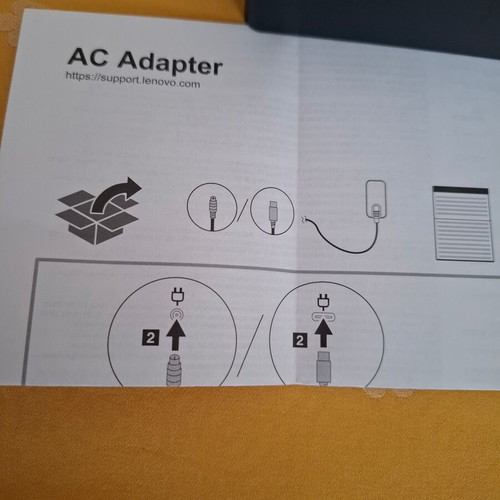Lenovo USB-C laptop charger 65W 20V new