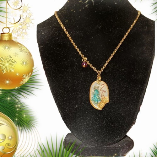 Handmade necklace Gouri 2026 gold new with pendant