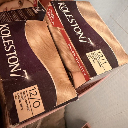 Hair dyes 12.0 and 12.1 like new