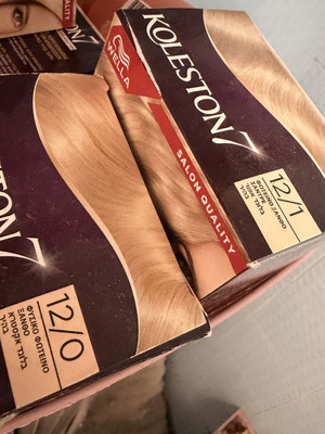 Hair dyes 12.0 and 12.1 like new