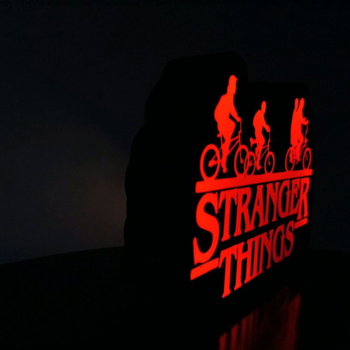 Stranger Things 3D Printed Light new with switch