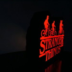 Stranger Things 3D Printed Light new with switch