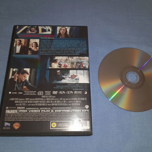 Inception DVD used, science fiction with subtitles