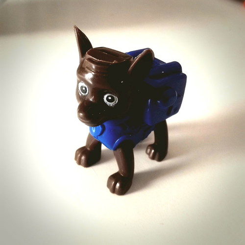 Paw Patrol Police Dog Figure used