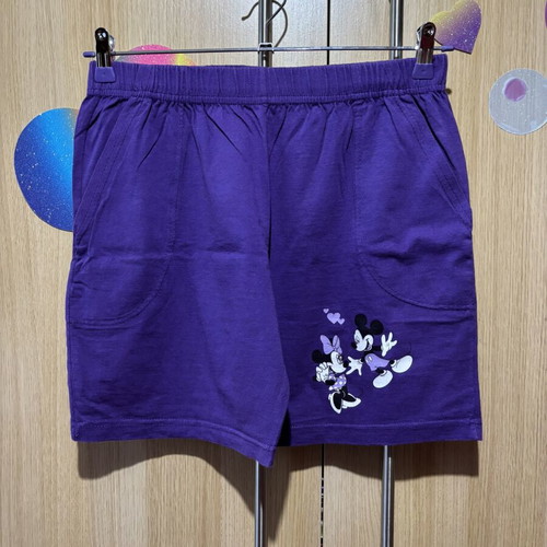 Fawn cotton sleepwear set like new, white and purple, size M