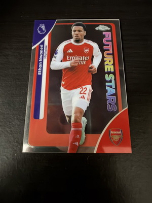Ethan Nwaneri 2026 Topps Chrome Premier League Future Stars Arsenal card
