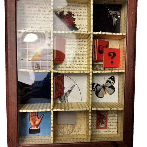 Joseph Cornell Box art book kit unused, collectible