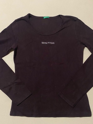 Benetton women's shirt used, size M, 100% cotton