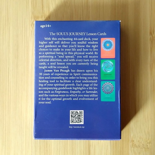 The Soul’s Journey Lesson Cards oracle deck by James Van Praagh