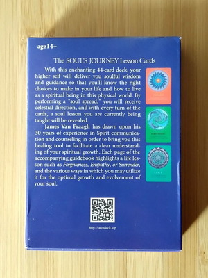 The Soul’s Journey Lesson Cards oracle deck by James Van Praagh