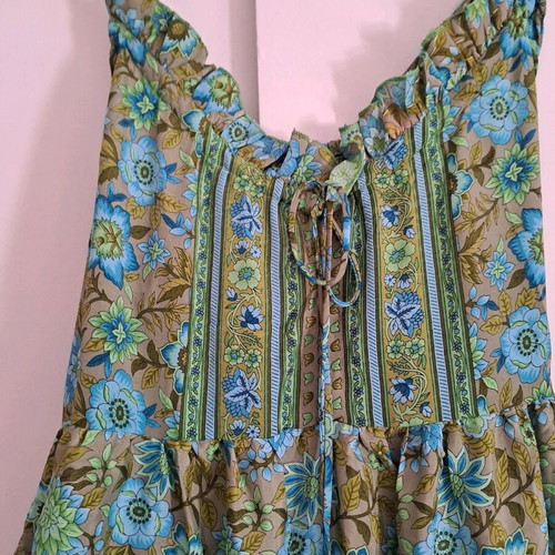 Boho dress silktouch new, comfortable fit, one size