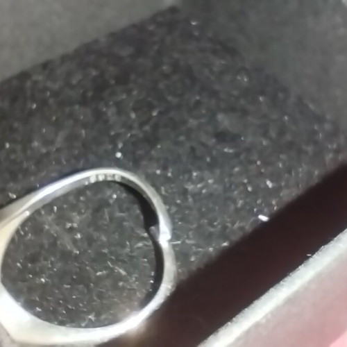 Silver 925 ring like new, adjustable size