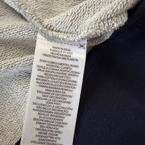 Ralph Lauren jacket used, gray and blue, fits small