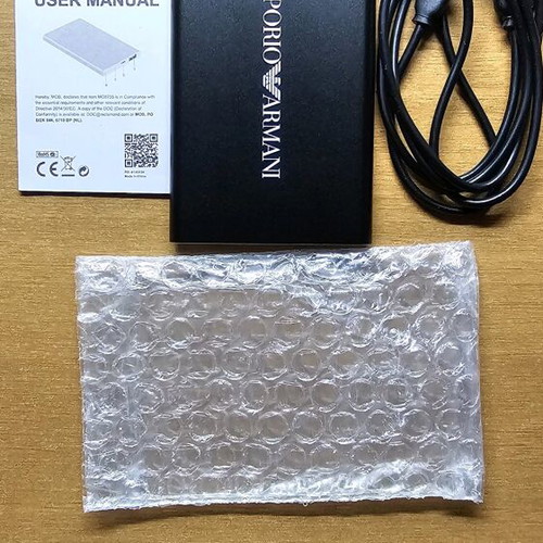 Emporio Armani power bank 4,000 mAh like new