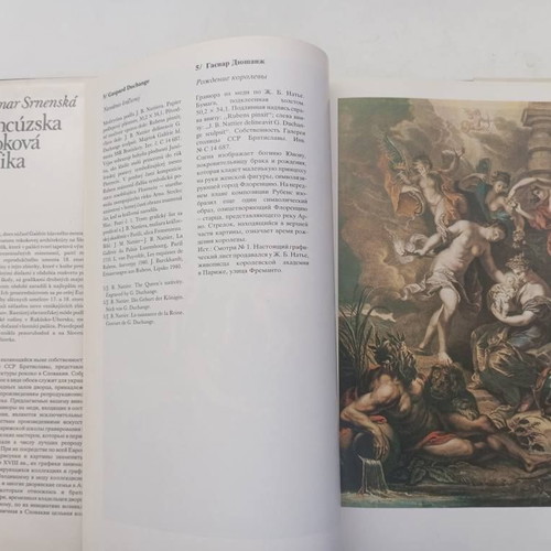 Francúzska rokoková grafika book like new, Tatran
