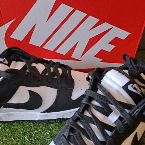 Nike Dunk Low Retro Panda new, size 44.5, white