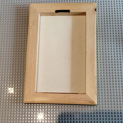 Painting for children's room like new, canvas in wooden frame