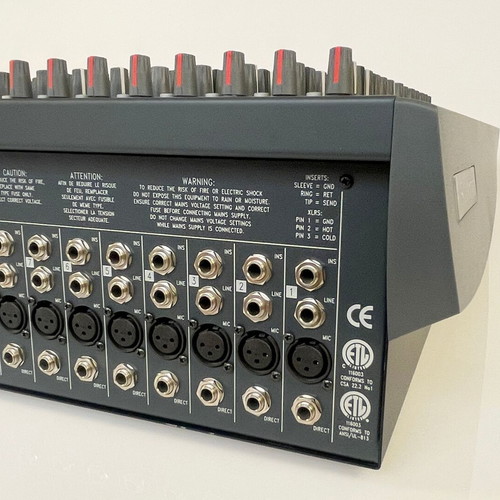 Spirit LX7 Soundcraft 16-Channel Audio Mixer like new