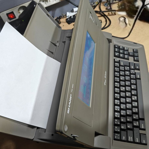 Sharp FW-600 vintage word processor used, fully functional
