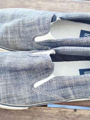 Gap παιδικά casual slip-on sneakers μπλε νούμερο 32 μεταχειρισμένα