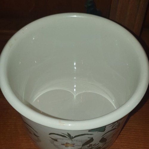 Living room flowerpot used, height 14cm, diameter 21cm