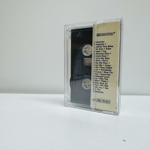 Queen Greatest Hits audio cassette copy, rock classic