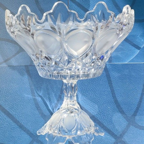 Crystal fruit bowl like new