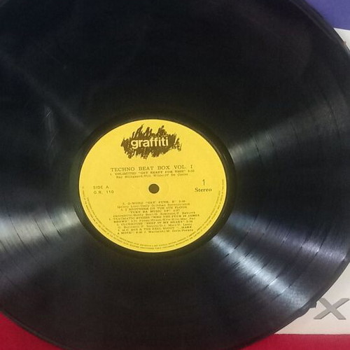 Techno Beat Box vinyl record, hip-hop