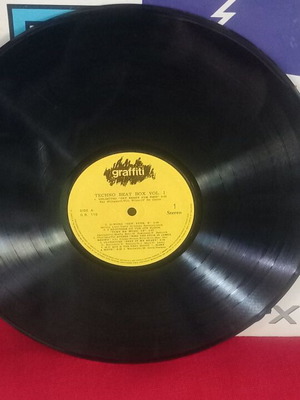 Techno Beat Box vinyl record, hip-hop