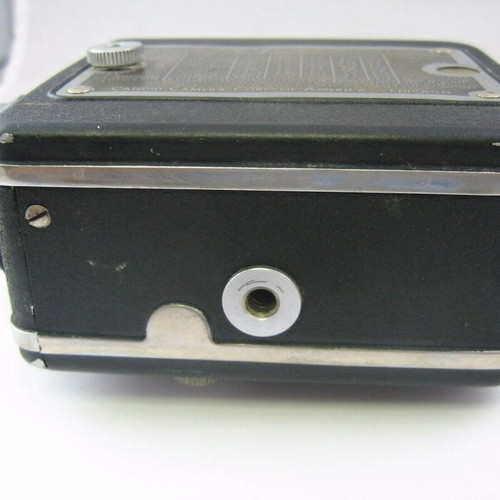 Cine Perfex Double Eight film camera used with Wollensak 1/2" f/2.5 lens