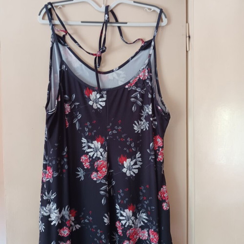 Asymmetric sleeveless dress 5XL colorful, like new