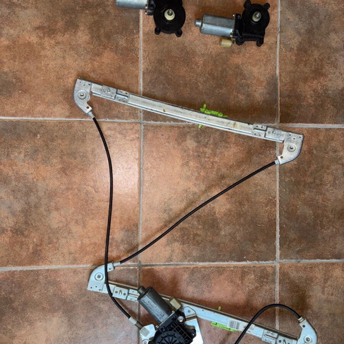 BMW E46 sedan window regulator new with 2 Bosch motors