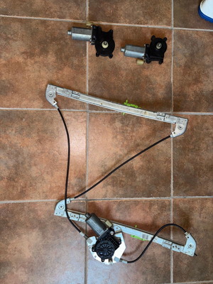 BMW E46 sedan window regulator new with 2 Bosch motors