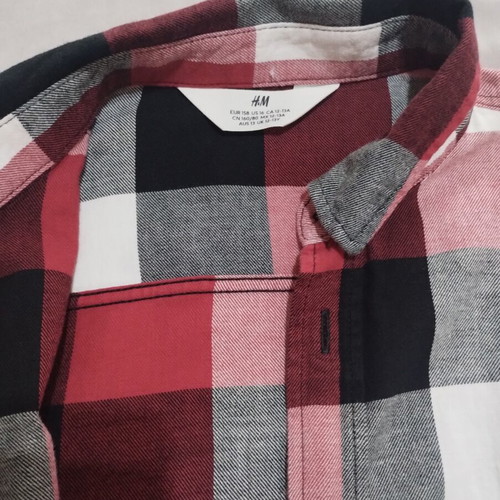 H&M Shirt red size 12-13 years like new