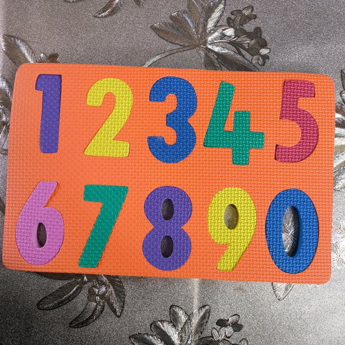 Children's toy with numbers new