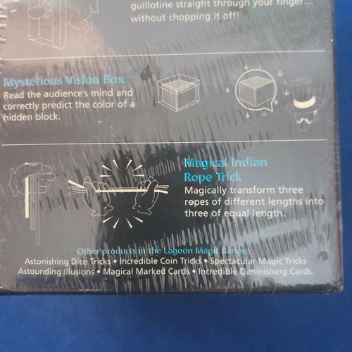Trick game new, box with magic tricks