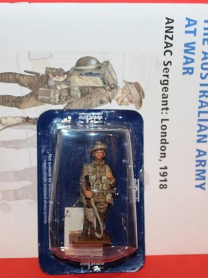 Del Prado Μολυβένια Στρατιωτάκια Sergeant AIF Australia 1918 Καινούργιο