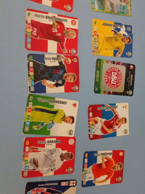 Euro 2020 cards used