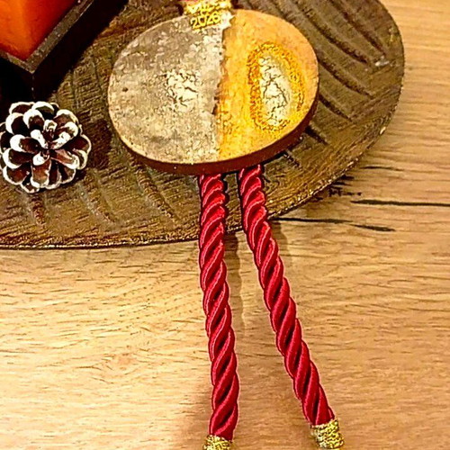 Handmade large ceramic pomegranate charm 2026 hanging new