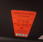 Παιδικό κάθισμα αυτοκινήτου Britax-Romer μεταχειρισμένο, κόκκινο