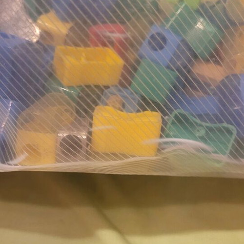 Pencil sharpeners colorful plastic new with and without cap